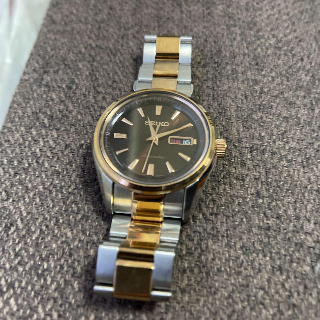 2022大得価 希少 SEIKO セイコー 手巻き時計 シルバー ゴールド FomMA-m32168949561 100%新品限定SALE