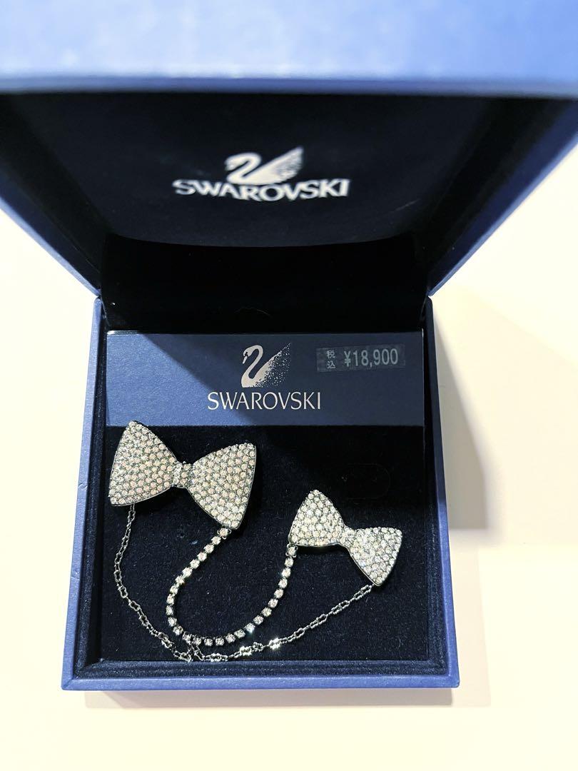 スワロフスキー　swarovski ブローチ