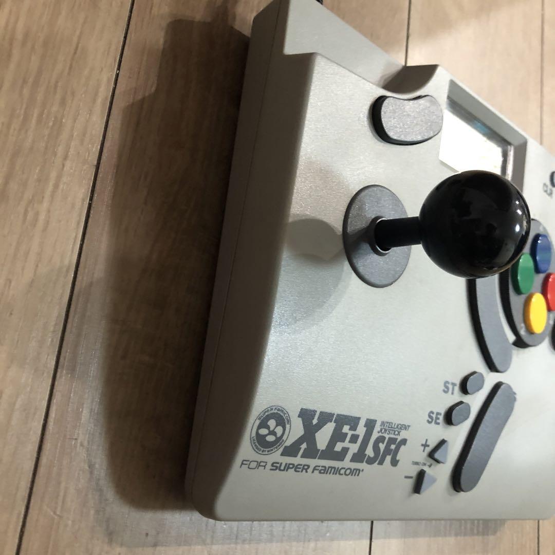 マイコンソフト XE-1 SFC ジョイスティック スーファミ 箱・説明