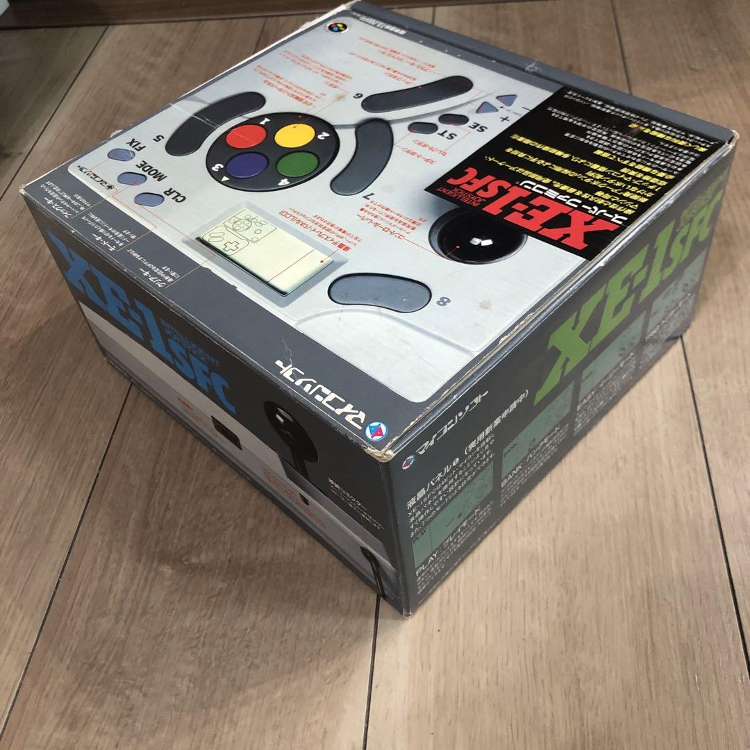 マイコンソフト　XE-1 SFC インテリジェント　ジョイスティック　スーファミ マイコンソフト XE-1 SFC インテリジェント ジョイスティック