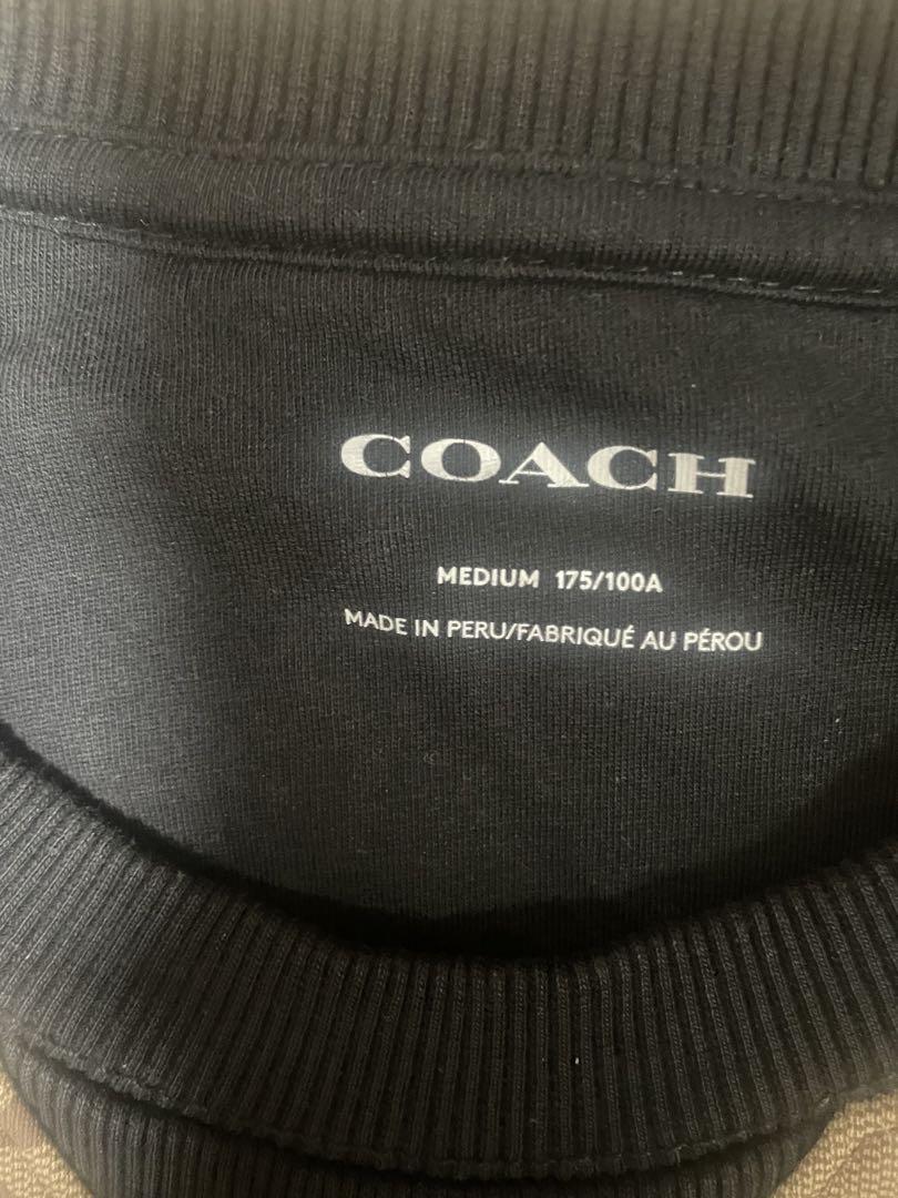 COACH シグネチャー クルーネック スウェットシャツ