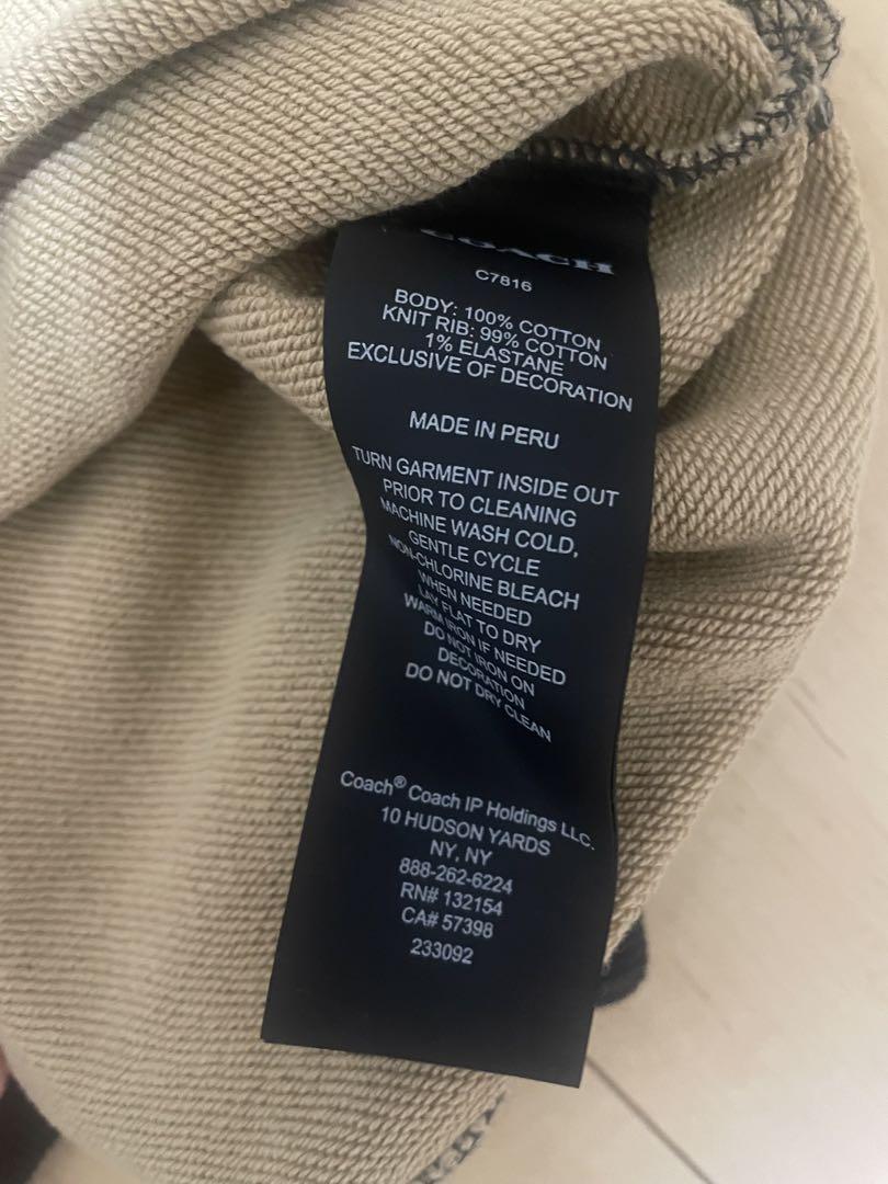 COACH シグネチャー クルーネック スウェットシャツ