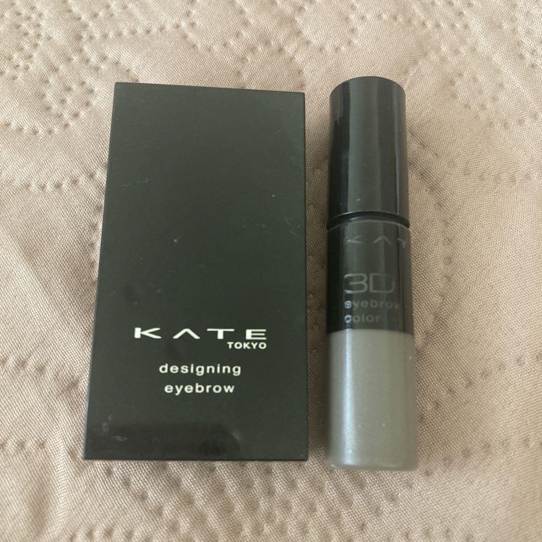 KATE ケイトデザイニングアイブロウ3D オリーブグレーEX-7  未使用