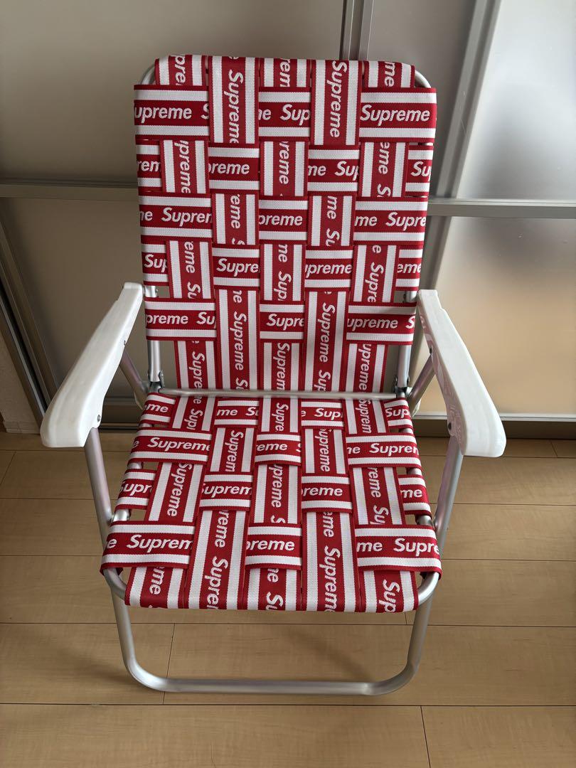 美品 SUPREME 20ss Lawn Chair RED (ローンチェア)