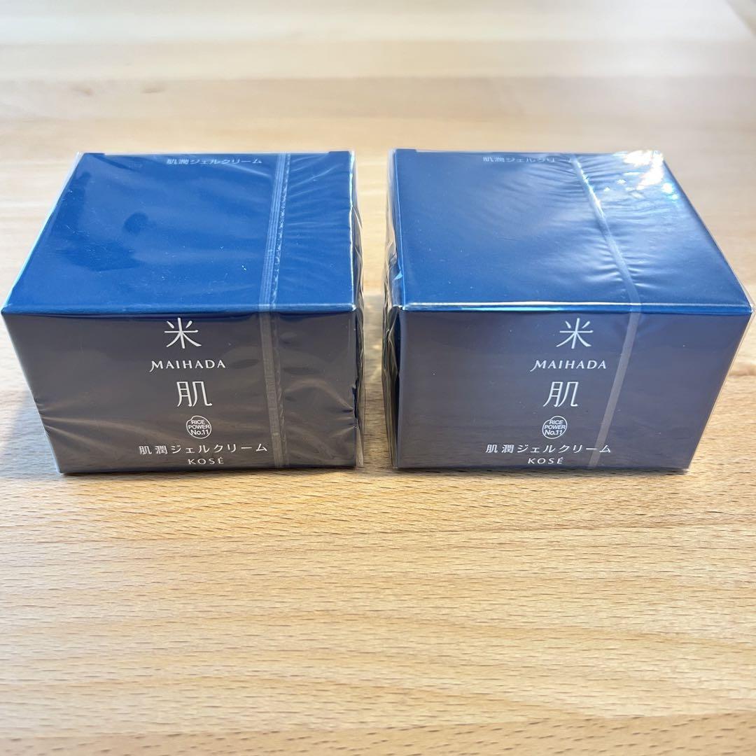 【新品未使用】米肌 肌潤ジェルクリーム 40g +2 おまけ付き