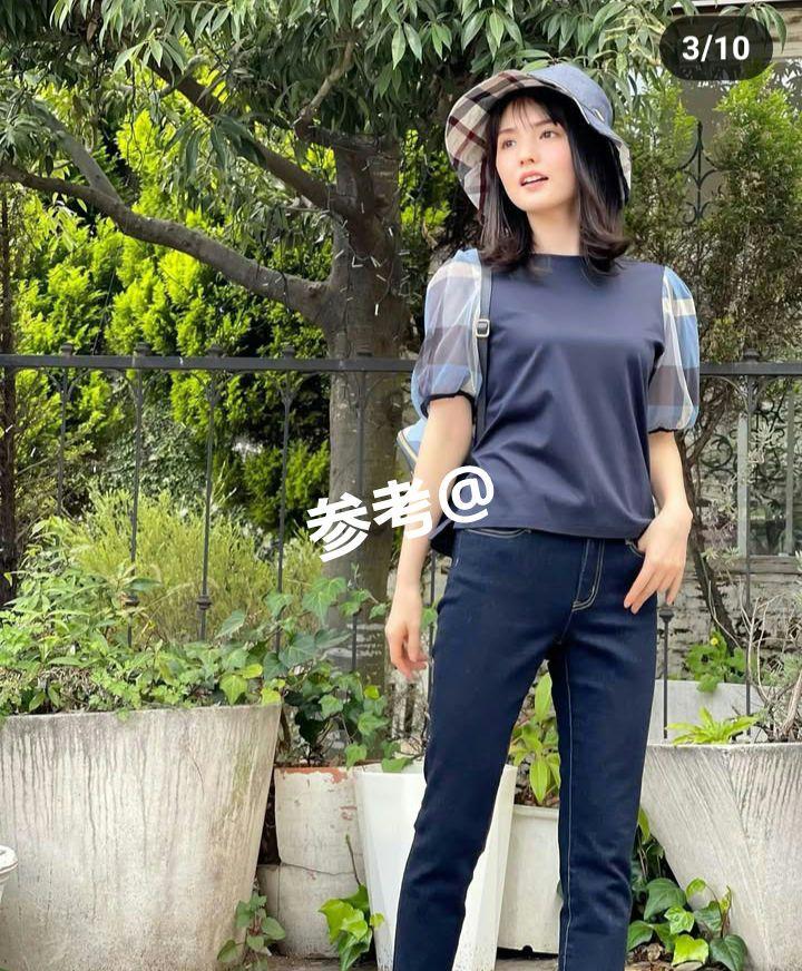 【まみやん】未使用　ストレッチデニムスキニーパンツ　BLUE LABEL