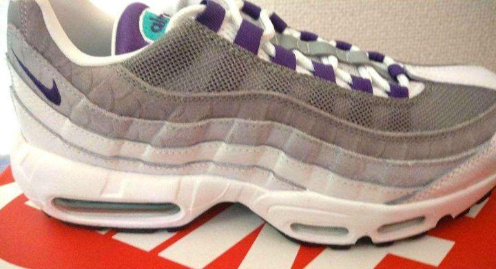 7NIKE　ナイキ　エアマックス95 　グレープ　Grape　スネーク スキン