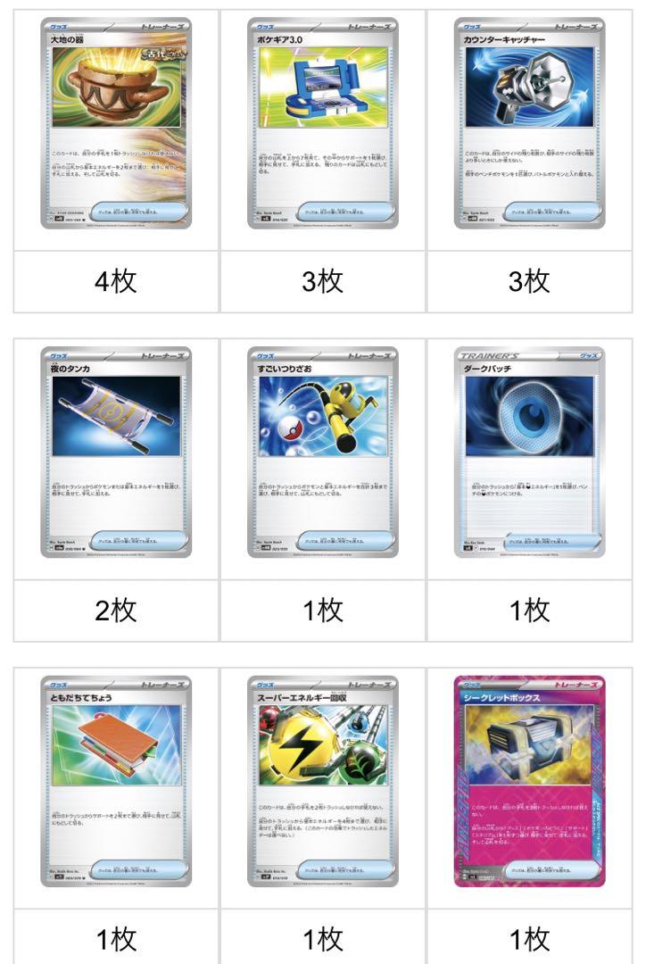 ジムバトル優勝 デッキ】古代バレットデッキ - ポケモンカード