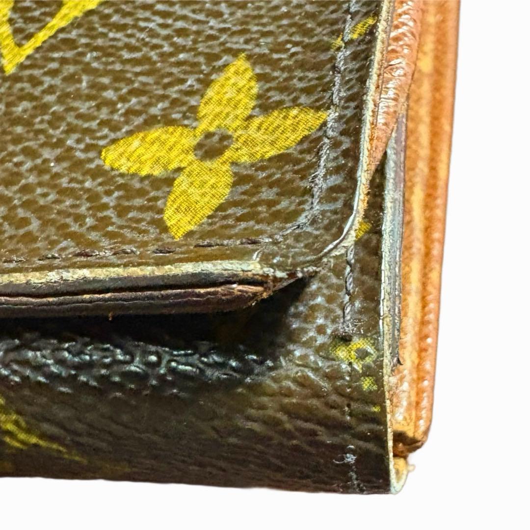 正規品 ルイヴィトン モノグラム ポルトモネ ビエ トレゾール L字ファスナー