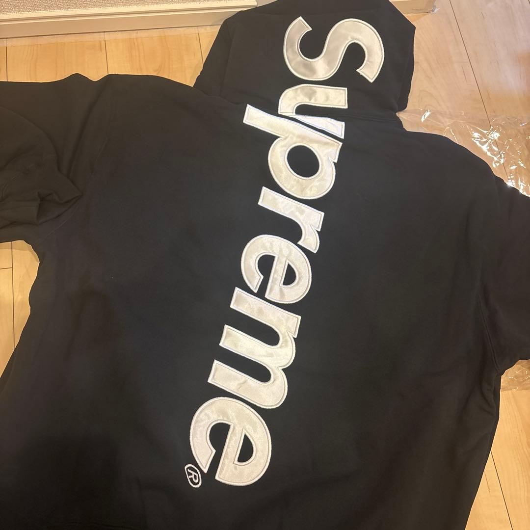 XLサイズSupreme Satin Applique Hooded