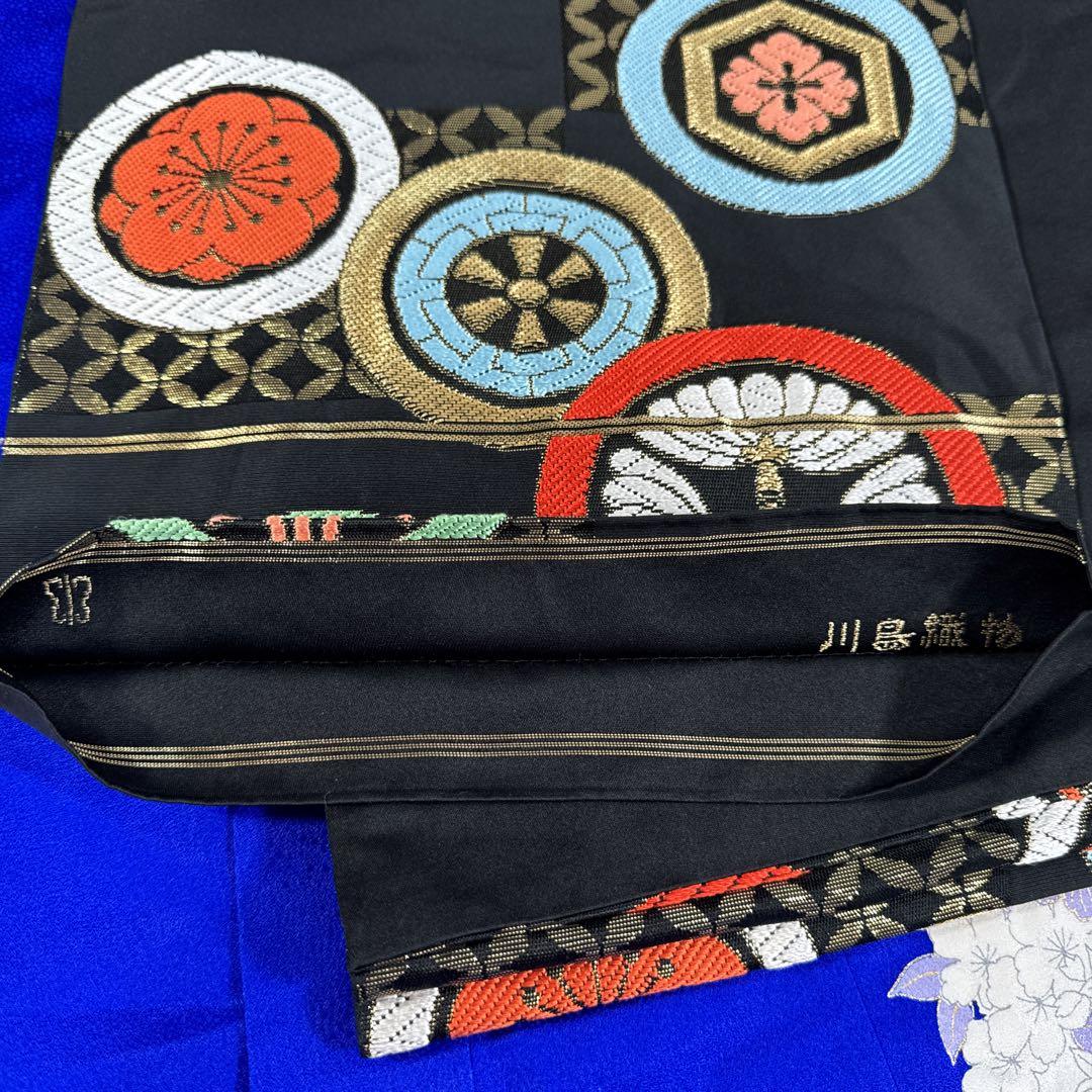 川島の帯セット 七歳着物