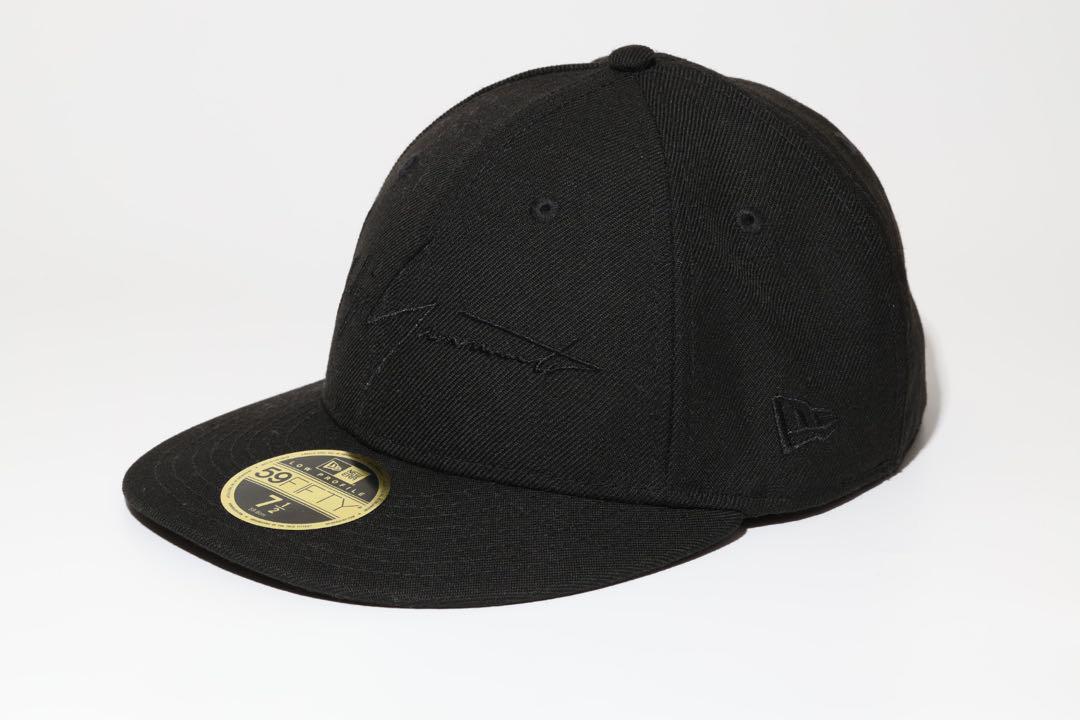 新品未使用　ニューエラ　ヨウジヤマモト　コラボ　別注　キャップ　59FIFTY ヨウジヤマモト×ニューエラYohji Yamamoto×NEW ERA ロゴ刺繍