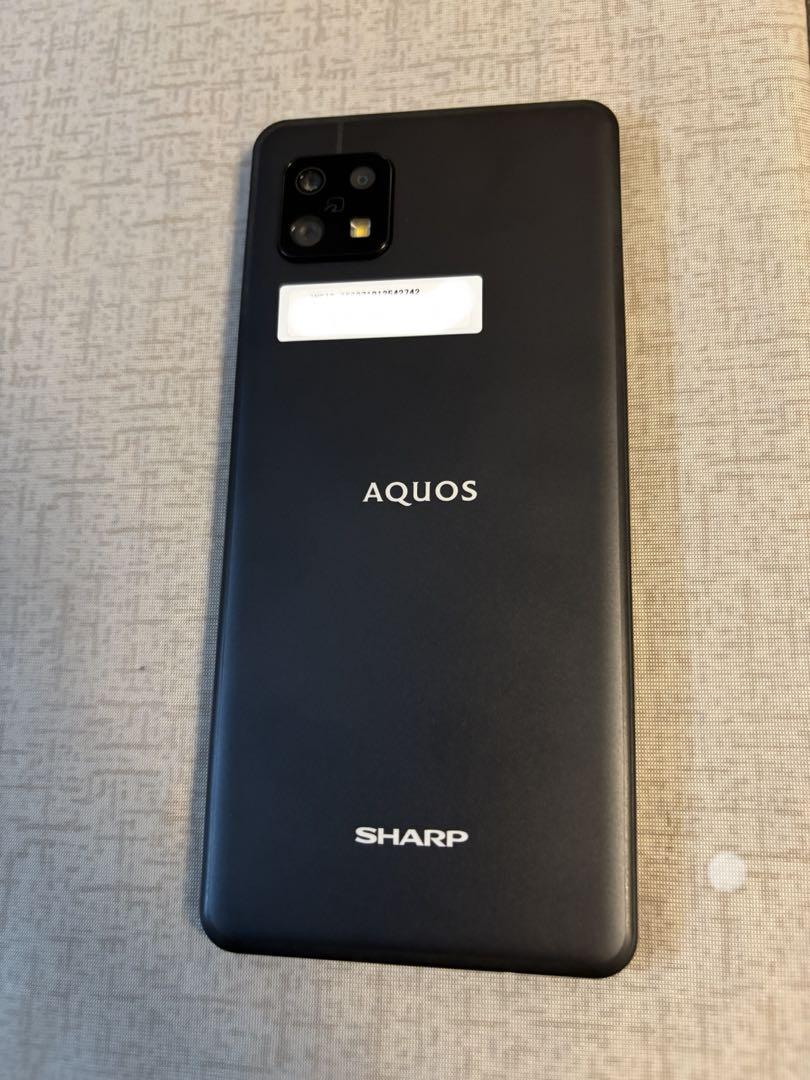 SHARP AQUOS sense6s スマートフォン 本体 ブラック