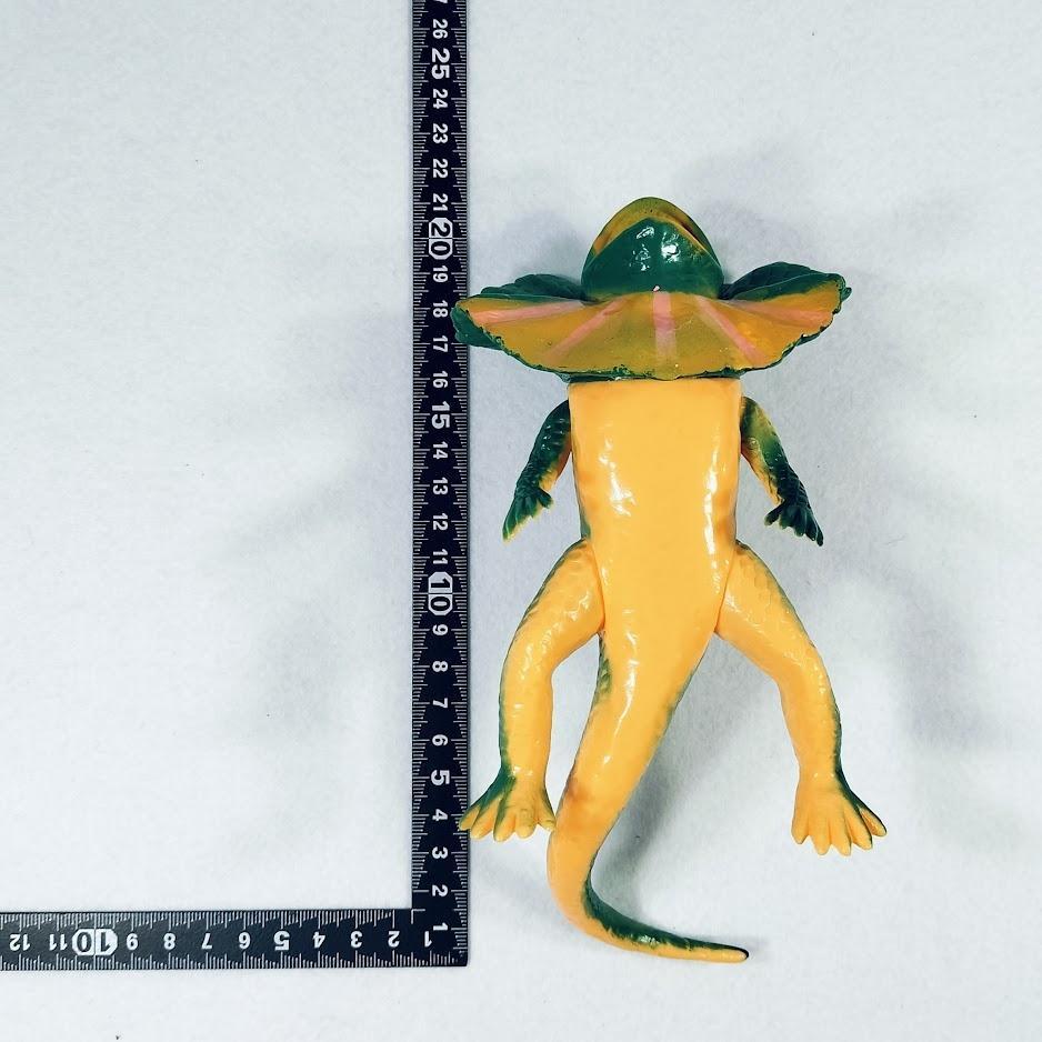 [新品] エリマキトカゲ ソフビ 昭和59年豪州ツアー説明会 販促物 未使用 新品] エリマキトカゲ ソフビ 昭和59年豪州ツアー説明会 販促物