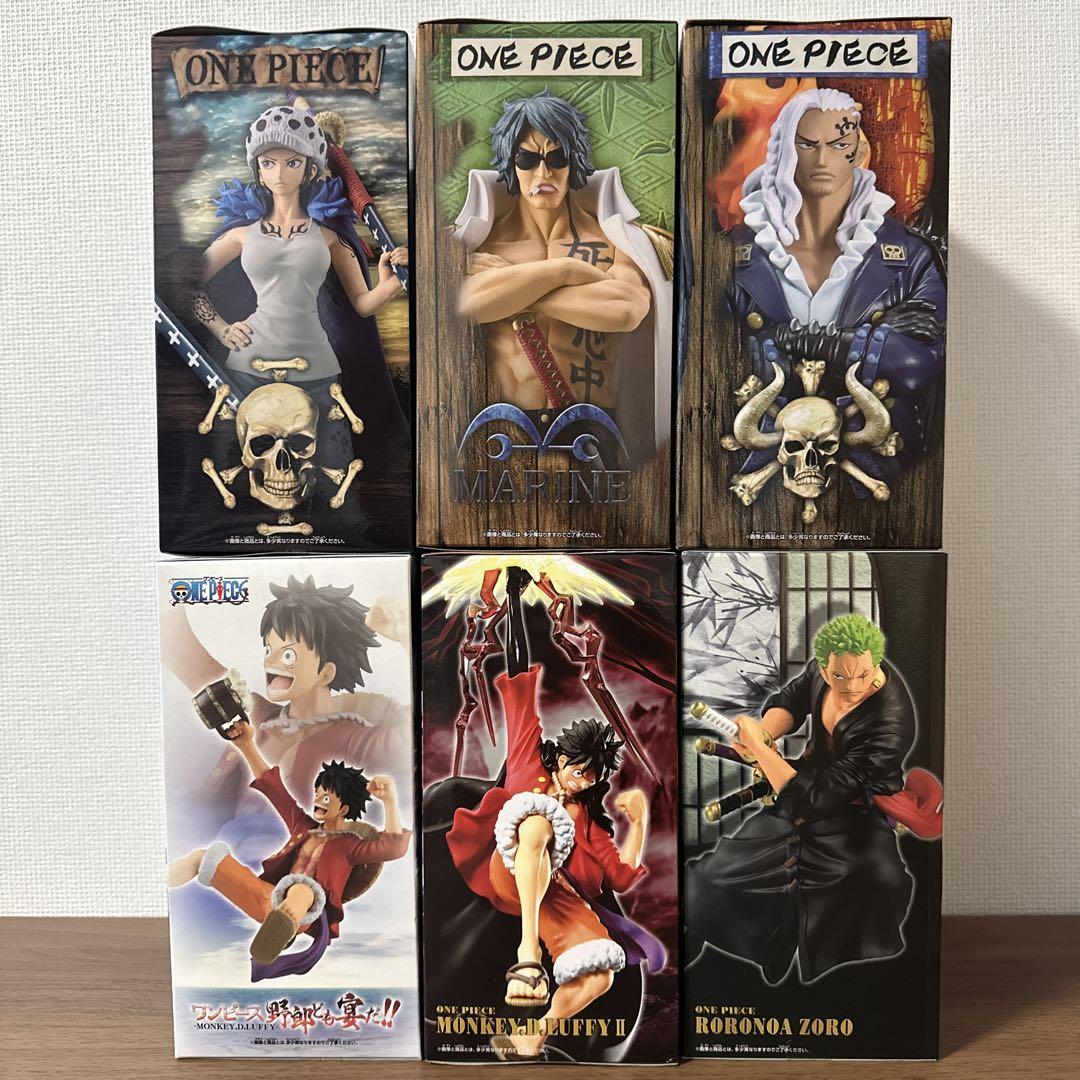ワンピース フィギュア　まとめ売り　ロジャー　おでん　フランキー　【6点セット】 ワンピース フィギュア まとめ売り ロジャー おでん フランキー