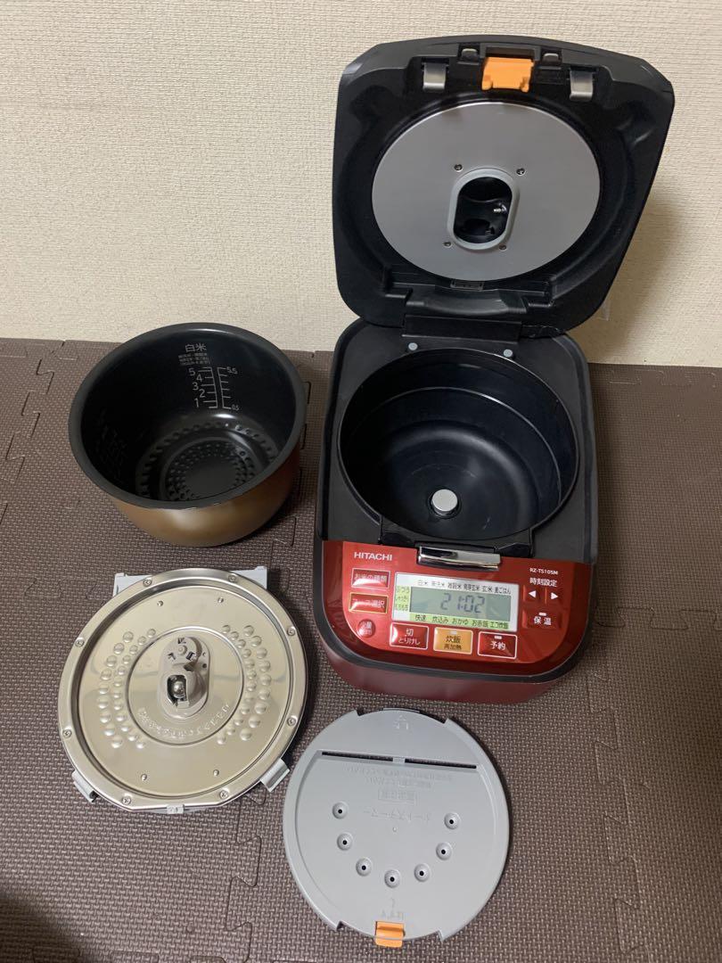 日立 RZ-TS105M IHジャー炊飯器 5.5合炊き　2023年製