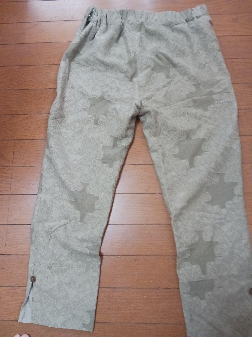 【タグ付き新品】センソユニコ io comme io◆涼しいデザインパンツ sensounico センソユニコ io comme io イオコムイオ パンツ