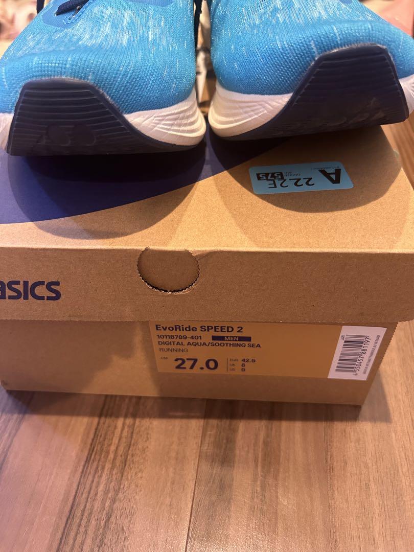asics アシックス evoride speed2 27.0