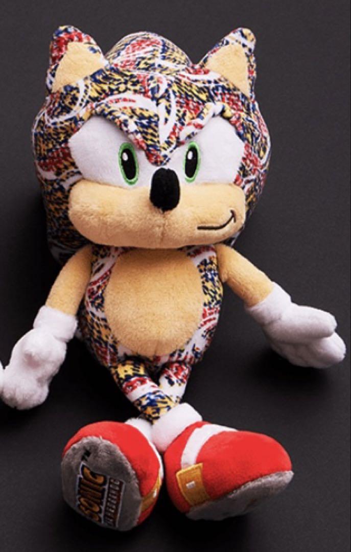 イエロー　ソニック・ザ・ヘッジホッグ ぬいぐるみ 河村康輔 セガストア