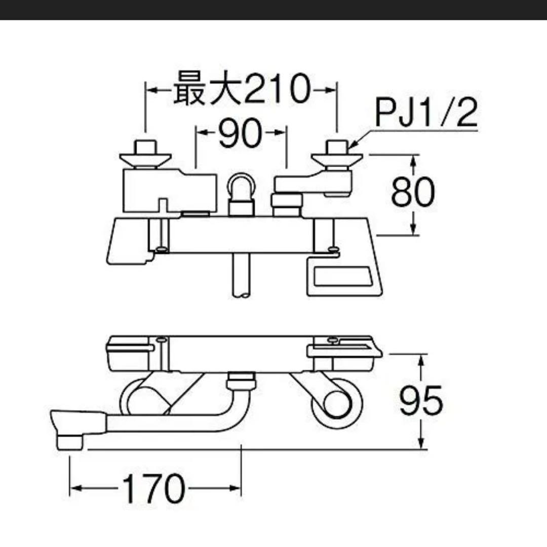 SANEI サーモシャワー混合栓　SK181D