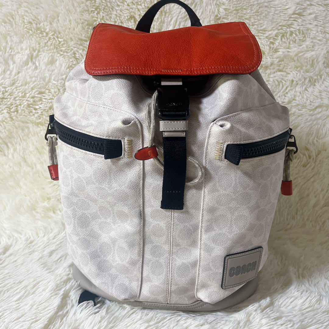 COACH シグネチャー ペイサー ユーティリティー バックパック リュック
