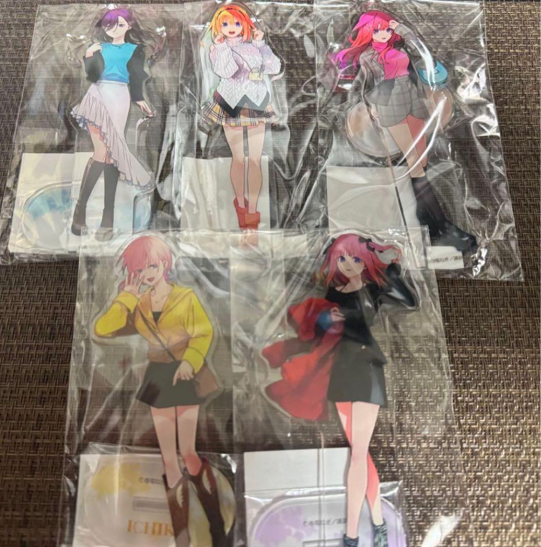 五等分の花嫁 アトレ秋葉原 アクリルスタンド 全種♥に近い