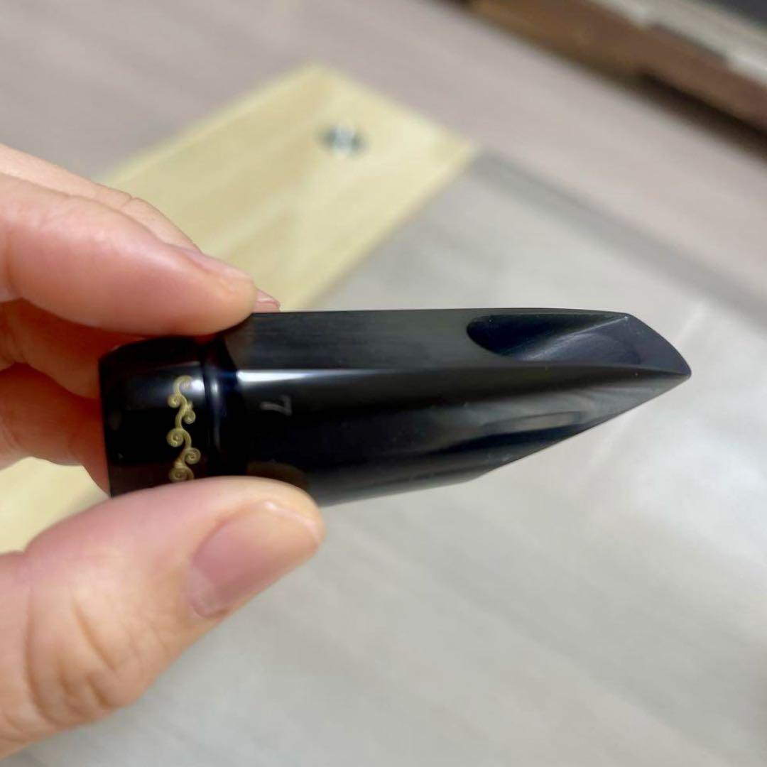美品　ウッドストーン7 ソプラノサックス マウスピース Wood Stone/マウスピース/ソプラノサックス用/Super Custom