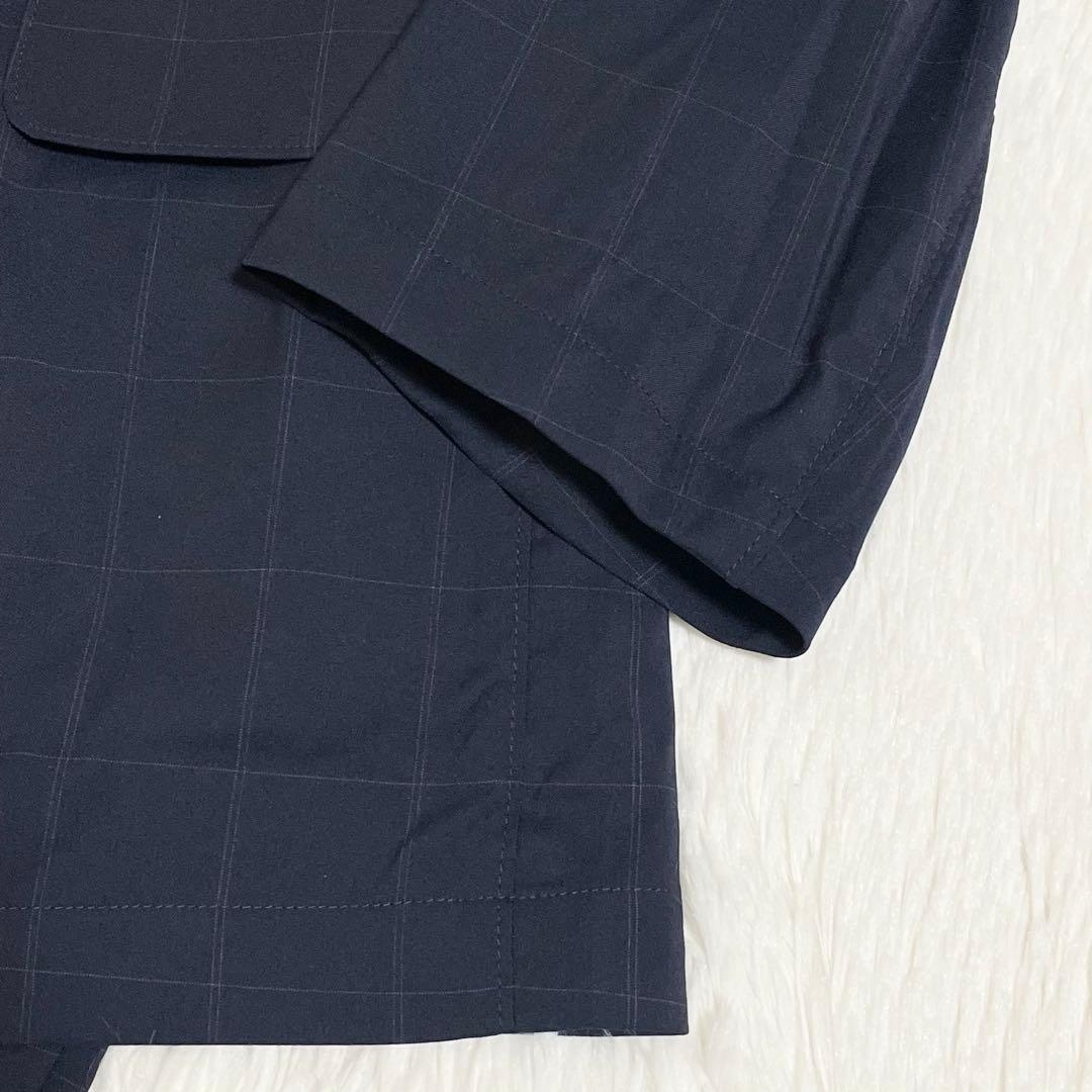 エディフィス ロロピアーナ セットアップ スーツ ネイビー 撥水加工L EDIFICE KANDAIZUMI_COM