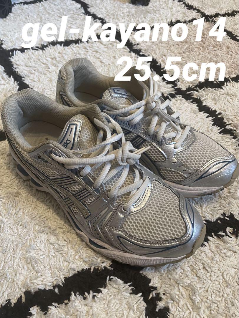 【人気】ASICS GEL-kayano14 シルバー スニーカー