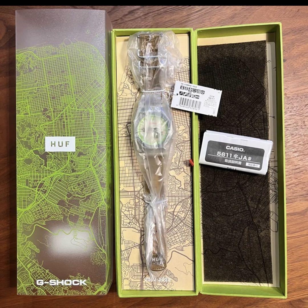時計 HUF X G-SHOCK 20TH ANNIVERSARY GA-2100