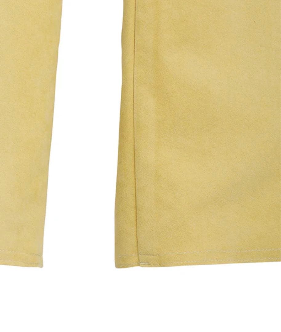 【ROPÉ ÉTERNEL】ウルトラスエードクロップドトラウザーズ/オレンジ