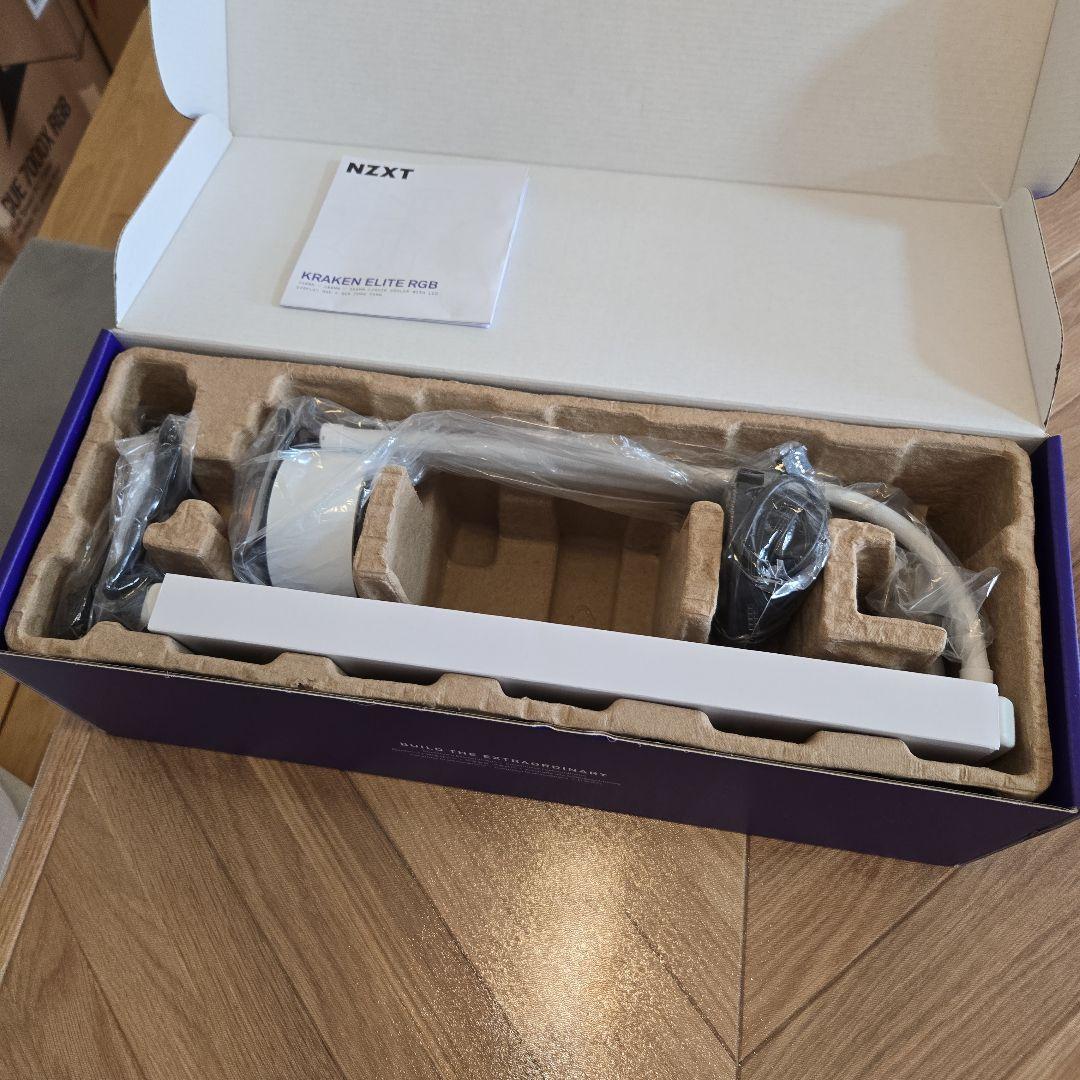 PC用ファン・クーラー NZXT KRAKEN Elite RGB 360 White