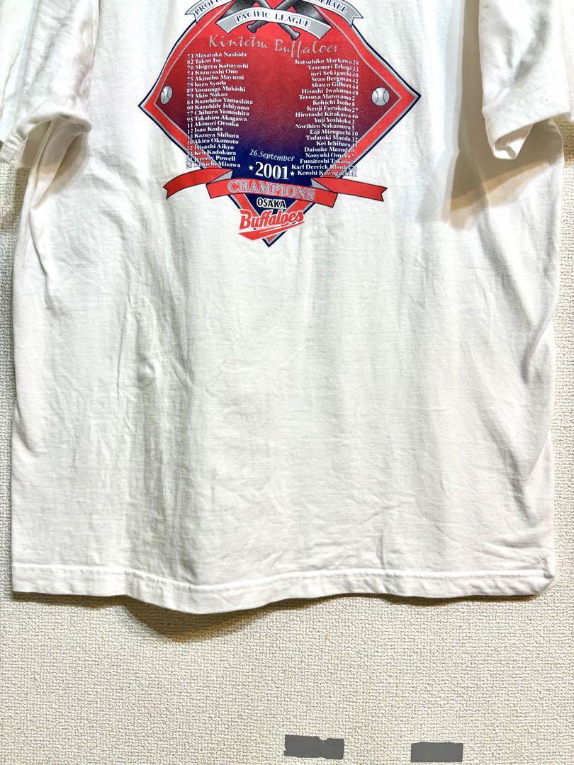 大阪近鉄バファローズ 2001年 優勝記念 Tシャツ - メルカリ