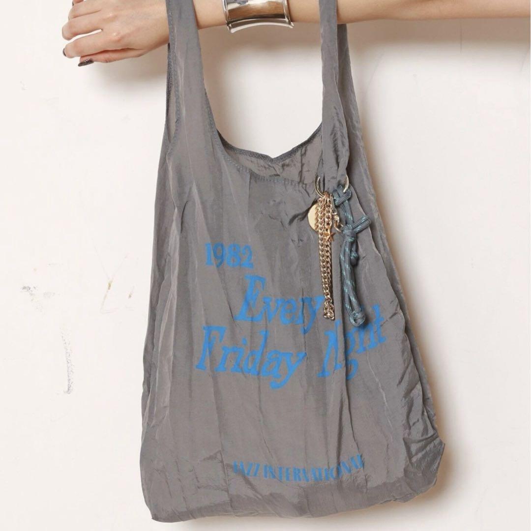 【新品・未開封】SKIN/スキン別注フォルダブルパッカブルトートwithチャーム