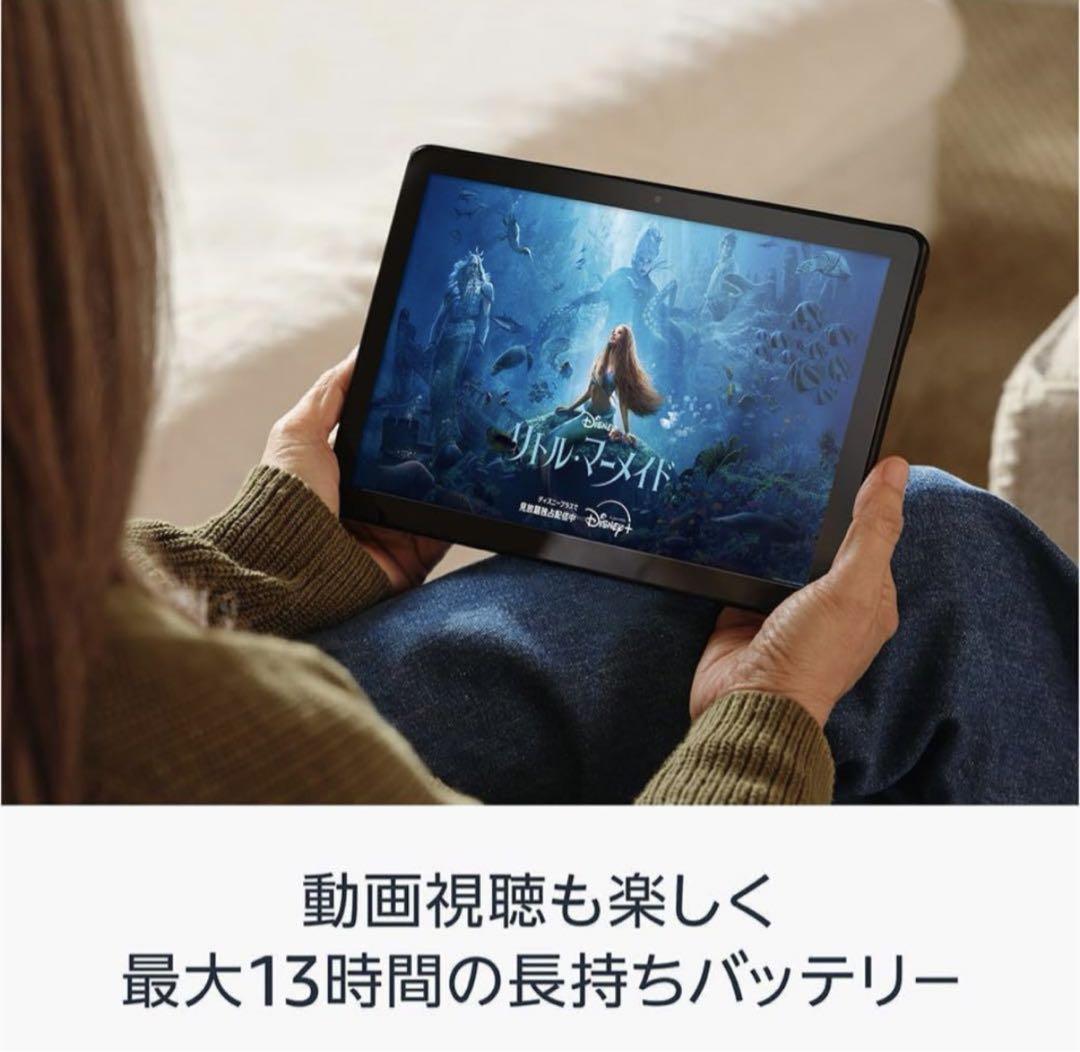 新品未開封【NEWモデル】Fire HD 10 タブレット  32GB ブラック 2021 Black Fire HD 10 Tablet, 1080p Display & 32 GB | Amazon