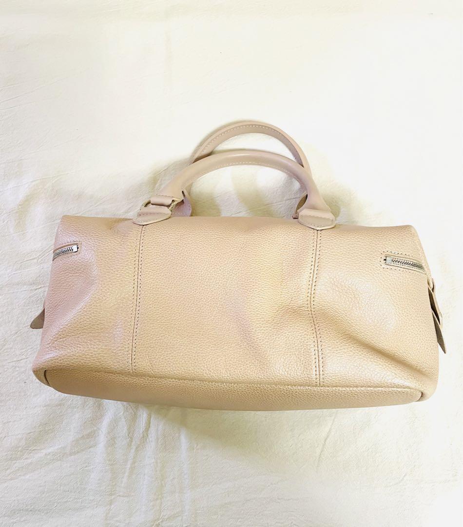 Longchamp/ロンシャン 本革ミニボストンバッグ LONGCHAMP - ロンシャン ミニボストンバック レザーの通販 by