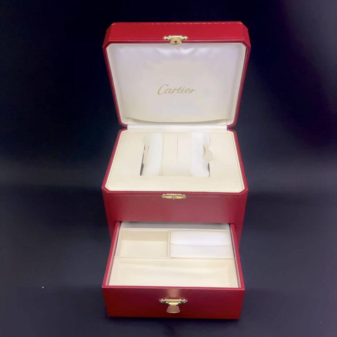 Cartier カルティエ Watch 時計 アクセサリー ケース 空箱 2段
