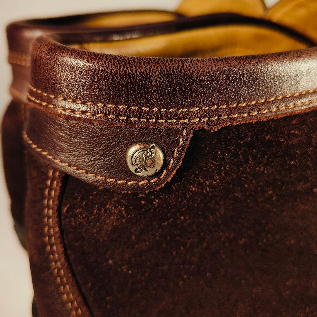 【美品】Paraboot 高級革靴正規品 スエードモカシンブーツ スペイン製 【美品】Paraboot 高級革靴正規品 スエードモカシンブーツ スペイン製