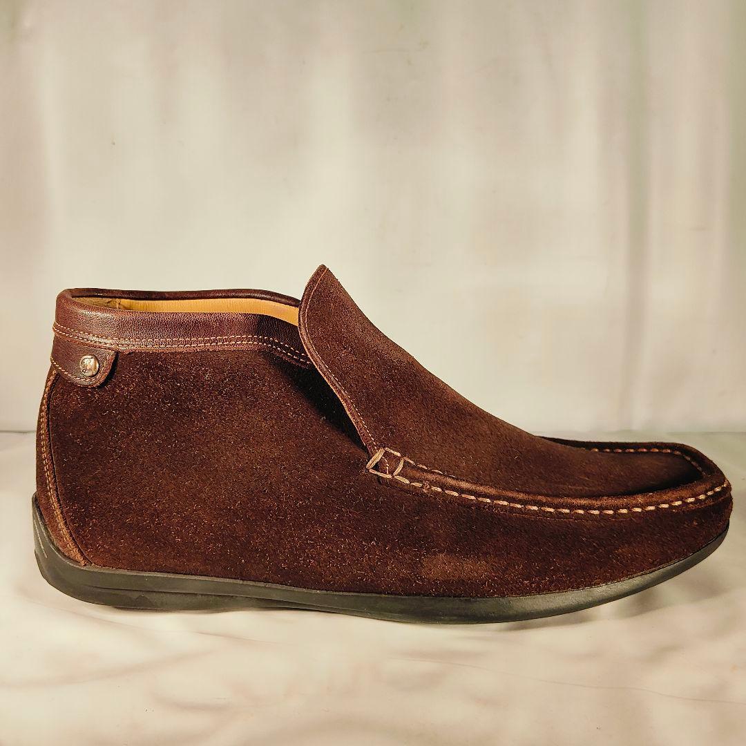 【美品】Paraboot 高級革靴正規品 スエードモカシンブーツ スペイン製 【美品】Paraboot 高級革靴正規品 スエードモカシンブーツ スペイン製