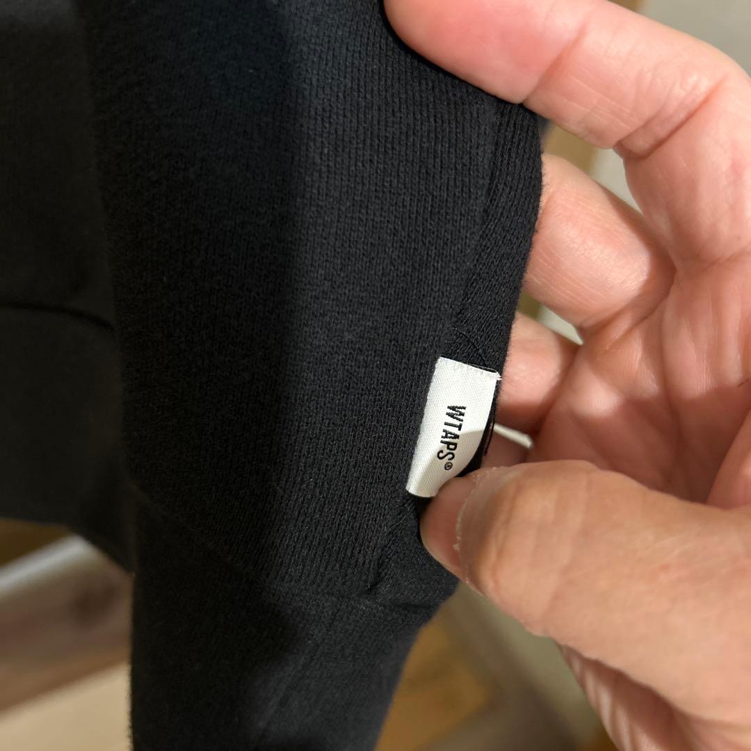 WTAPS ブラック スウェット トレーナー X 03 WTAPS ブラック スウェット トレーナー X 03