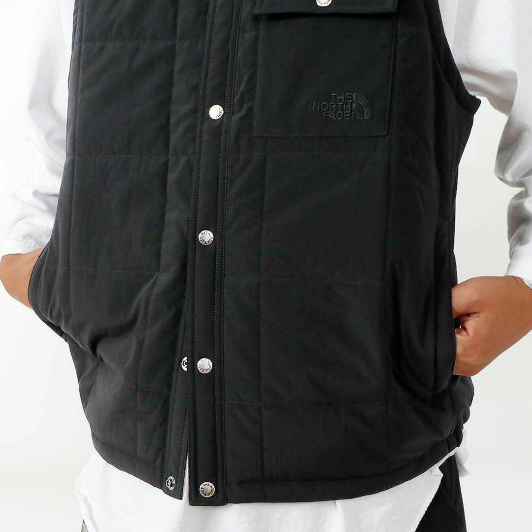 【年末特価】ノースフェイス メドウウォームベスト(ブラック)XSサイズ
