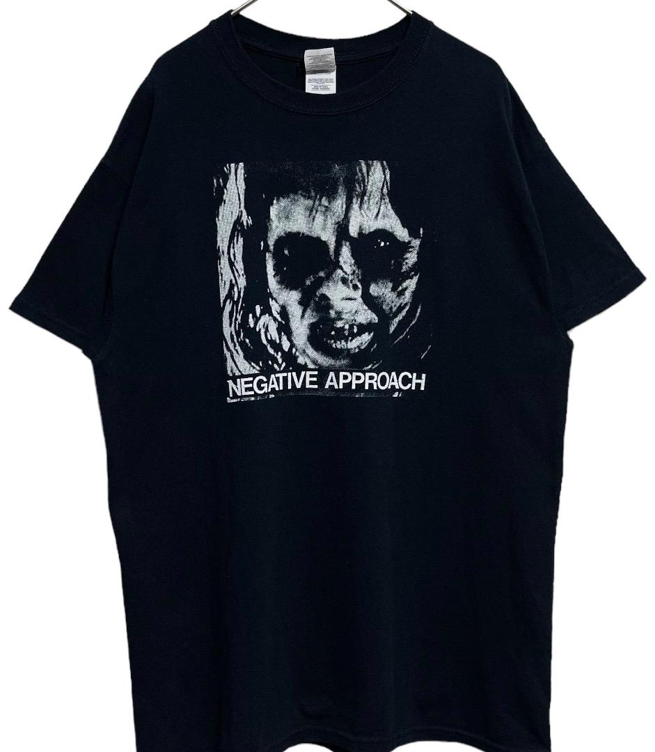 .NEGATIVE APPROACH エクソシスト 半袖 Tシャツ ブラック