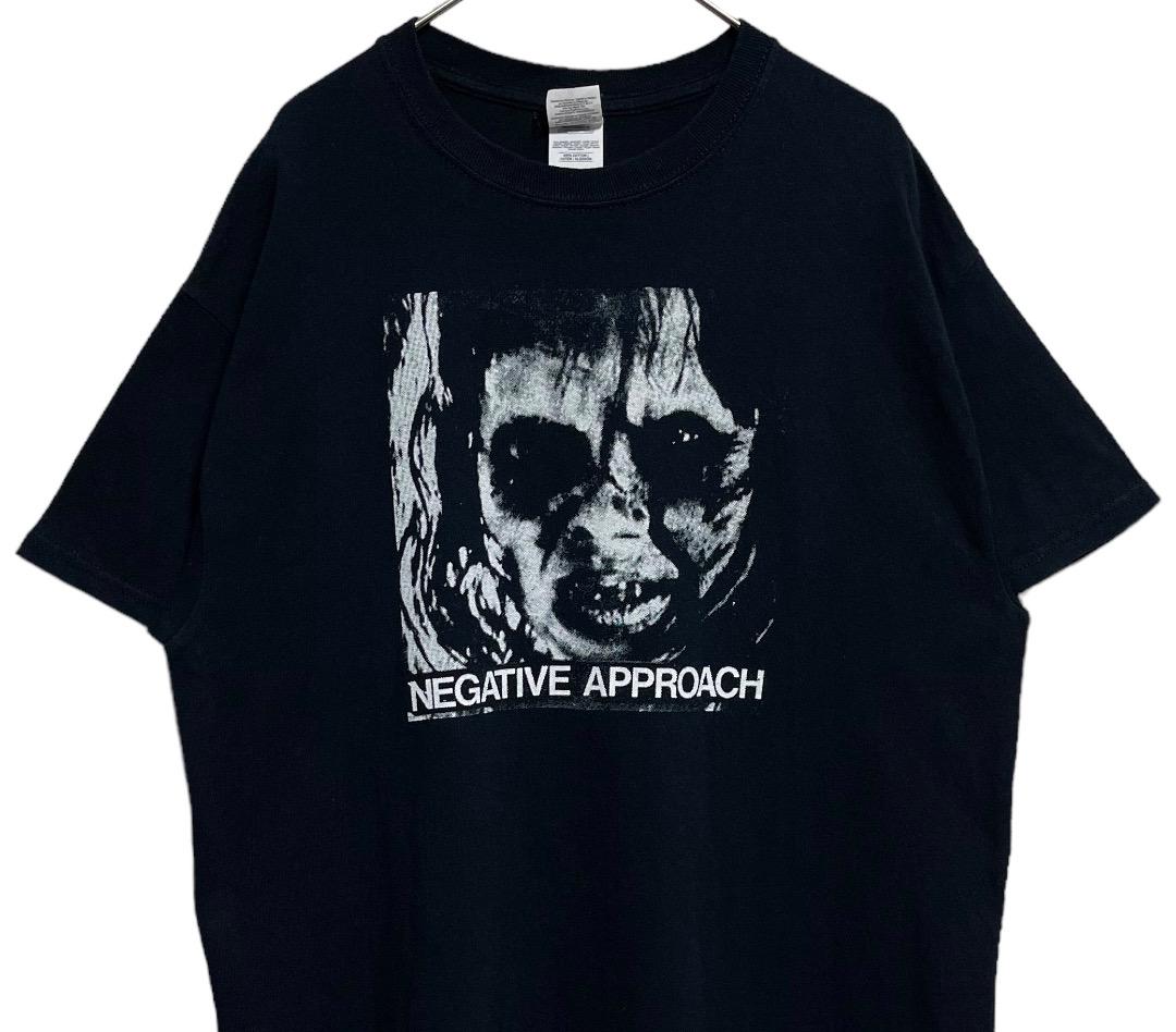 .NEGATIVE APPROACH エクソシスト 半袖 Tシャツ ブラック