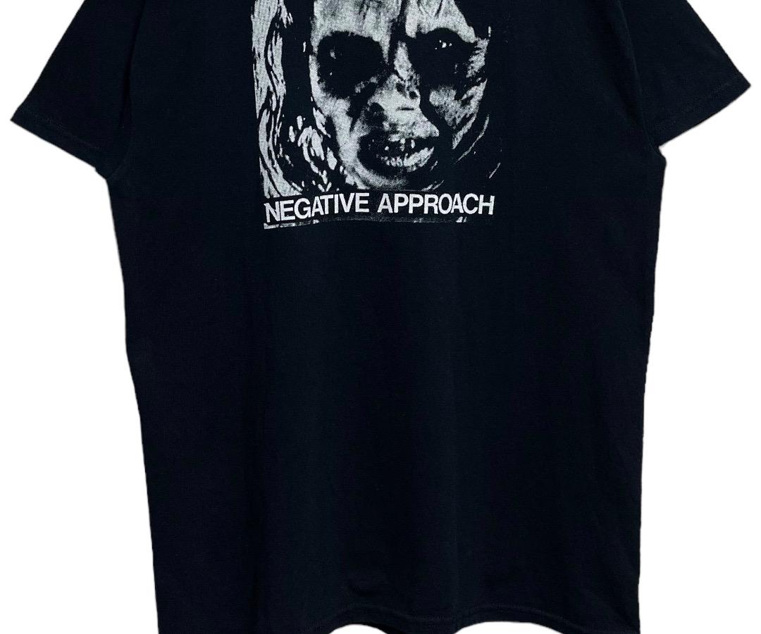 .NEGATIVE APPROACH エクソシスト 半袖 Tシャツ ブラック