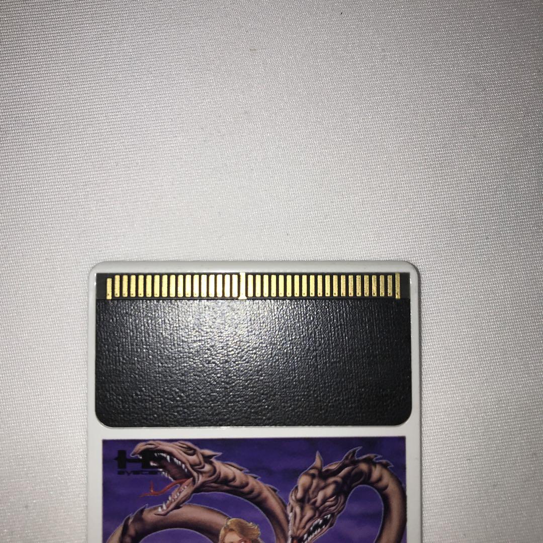 PCエンジン　Huカード　HuCARD 死霊戦線