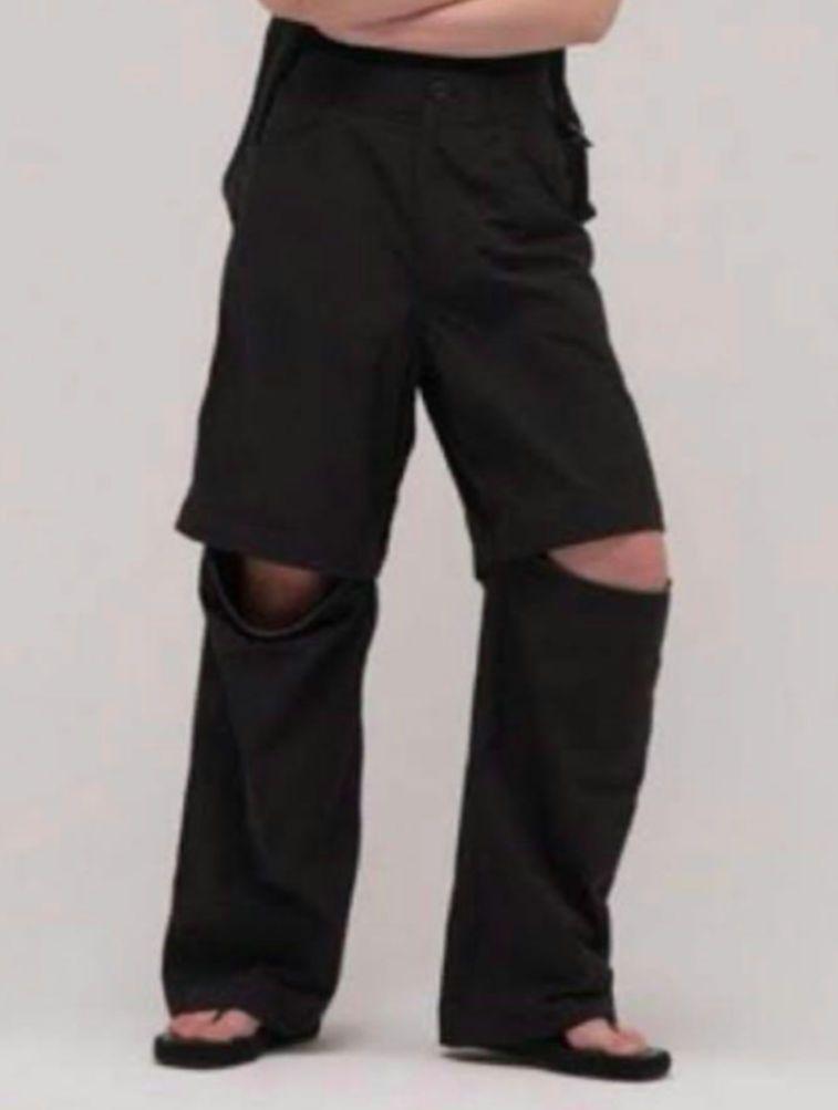 パンツ ENOF OPEN KNEE NYRON PANTS ENOF（イナフ）の「open knee nylon pants（その他パンツ）」 - WEAR