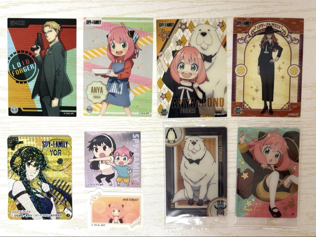 SPY×FAMILY まとめ売り　グッズ　フィギュア　コレクションアートボード SPY×FAMILY まとめ売り グッズ フィギュア コレクションアート