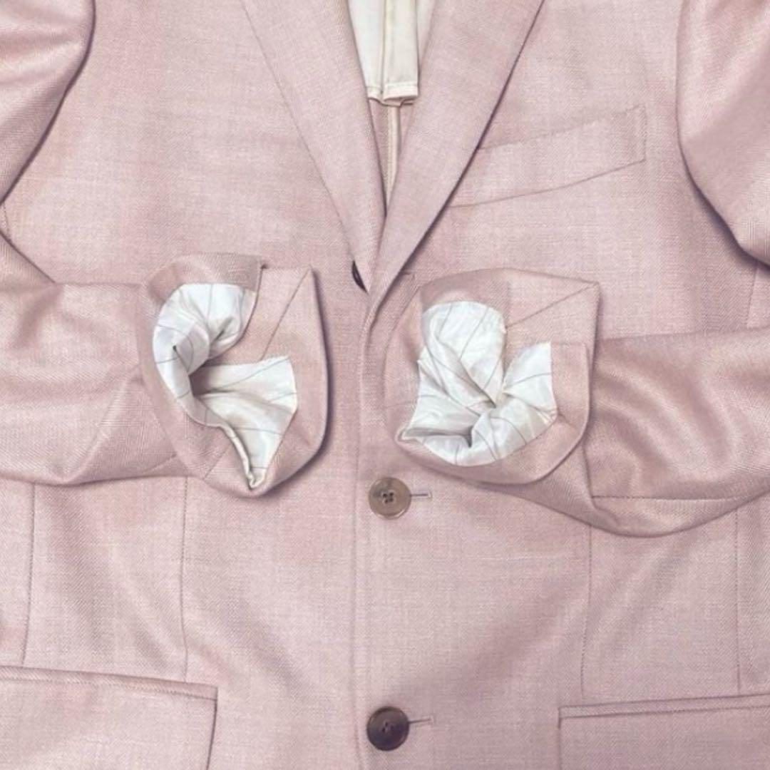 Salvatore Ferragamo テーラードジャケット 段返り 三者混M Salvatore Ferragamo WWW_SHINETEETH_COM