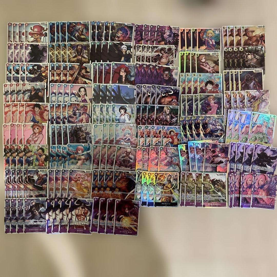 ワンピースカード SR ルフィ ロー サボ ウタ など目立った傷や汚れなし