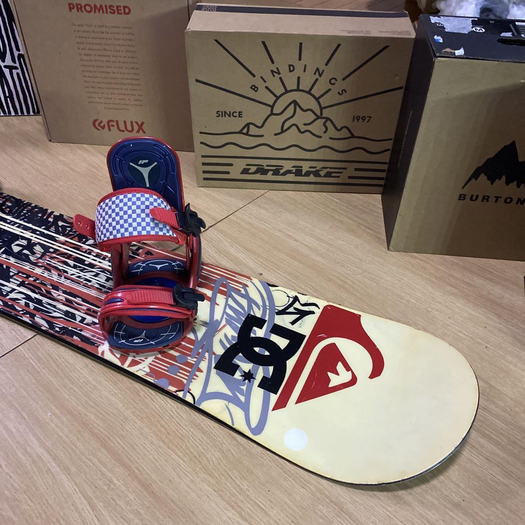 BURTON×FLUXバートンスノーボードセットフラックスバインディング付